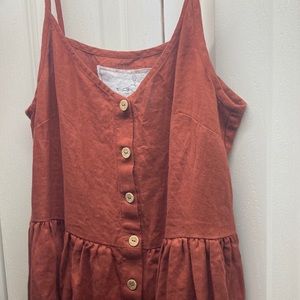 Custom NotPerfect Linen Mama Dress